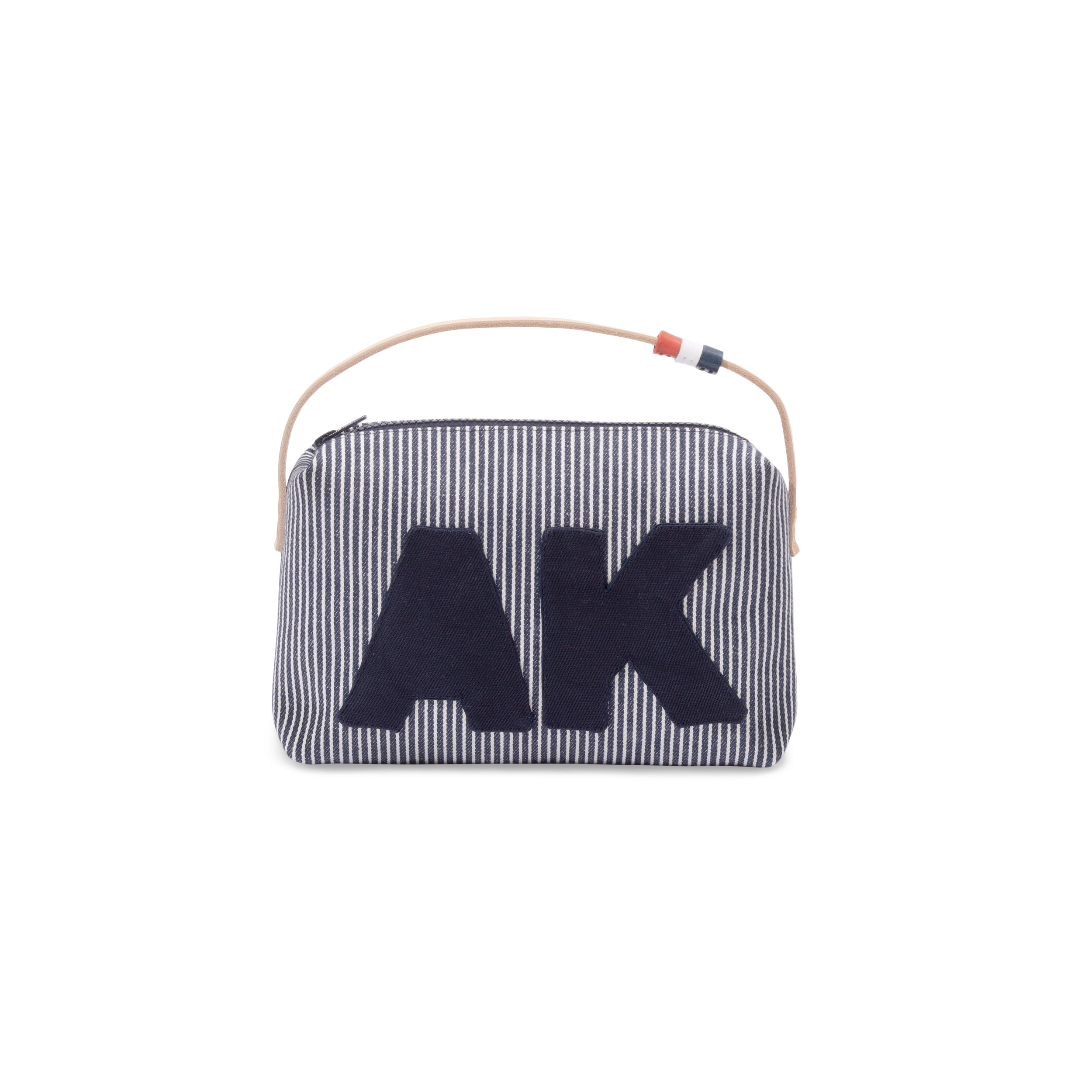 Monogram Railroad Stripe Top Handle Bag
