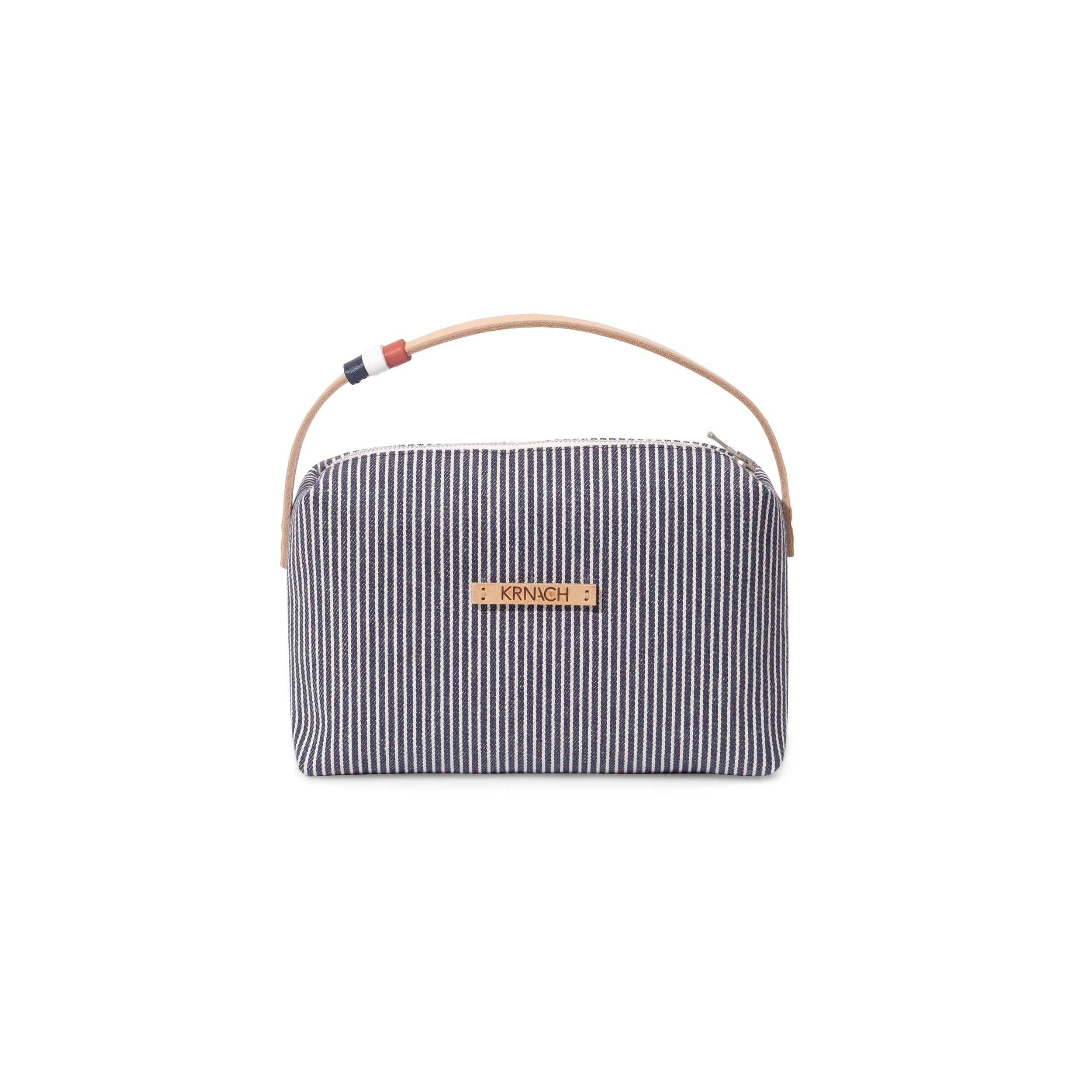 Monogram Railroad Stripe Top Handle Bag