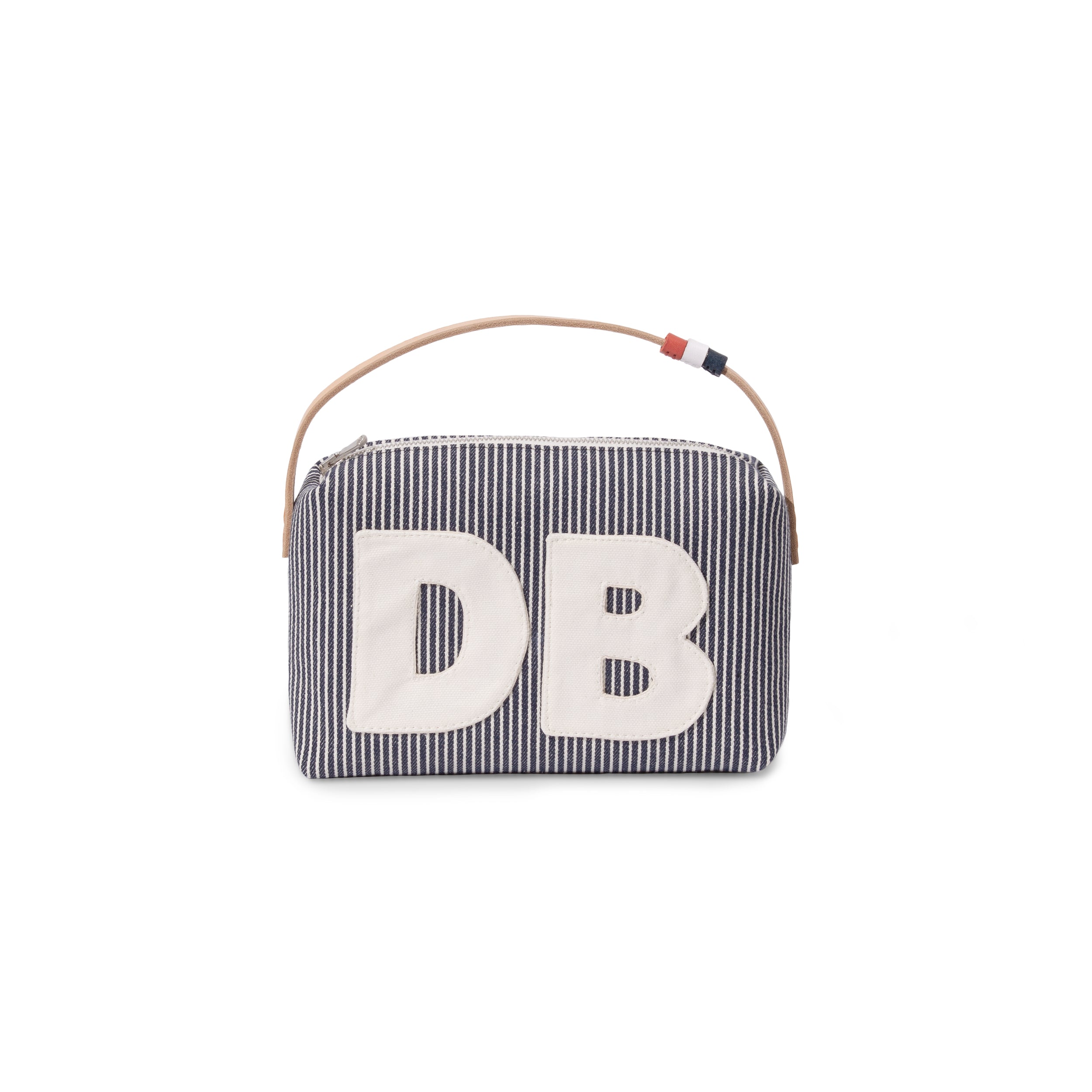Monogram Railroad Stripe Top Handle Bag