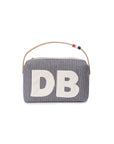 Monogram Railroad Stripe Top Handle Bag