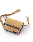 Belt Bag   Capri   Krnach  Eco  Fashion  Sustainable  Raffia  Summer  Beige  Bag