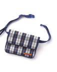 Krnach  Belt Bag  San Remo Nylon  Plaid Jacquard   Eco  Sustainable  Upcycled Fashion Bag