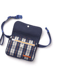 Krnach  Belt Bag  San Remo Nylon  Plaid Jacquard   Eco  Sustainable  Upcycled Fashion Bag