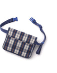 Krnach  Belt Bag  San Remo Nylon  Plaid Jacquard   Eco  Sustainable  Upcycled Fashion Bag